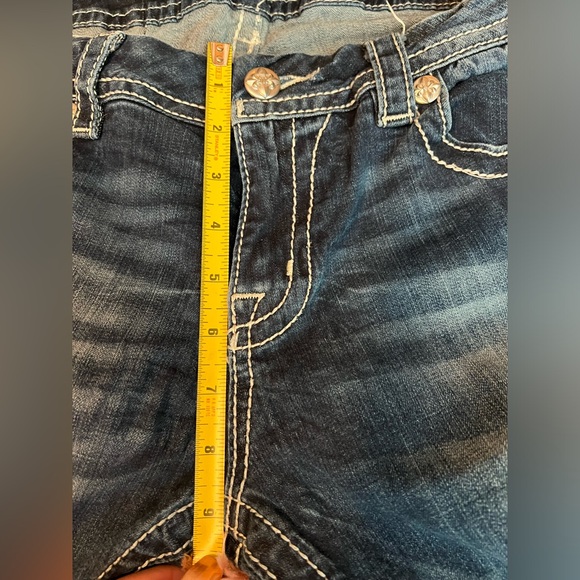 Miss Me Easy Crop - size 29 sequin bling pockets - Picture 7 of 8